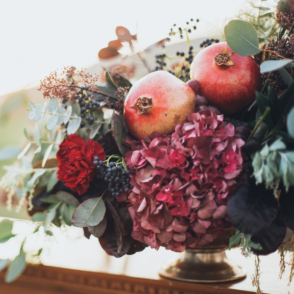 大型活动时候的花卉展示