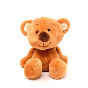 棕色毛绒小熊