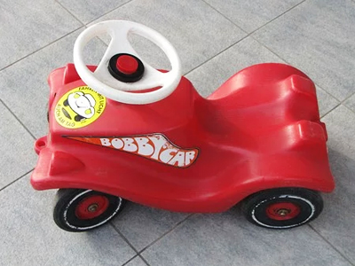 红色炫酷波比车